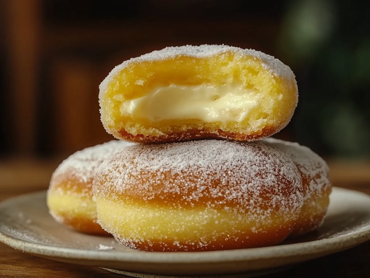 Bomboloni (Italian Donuts) - RichSpoon