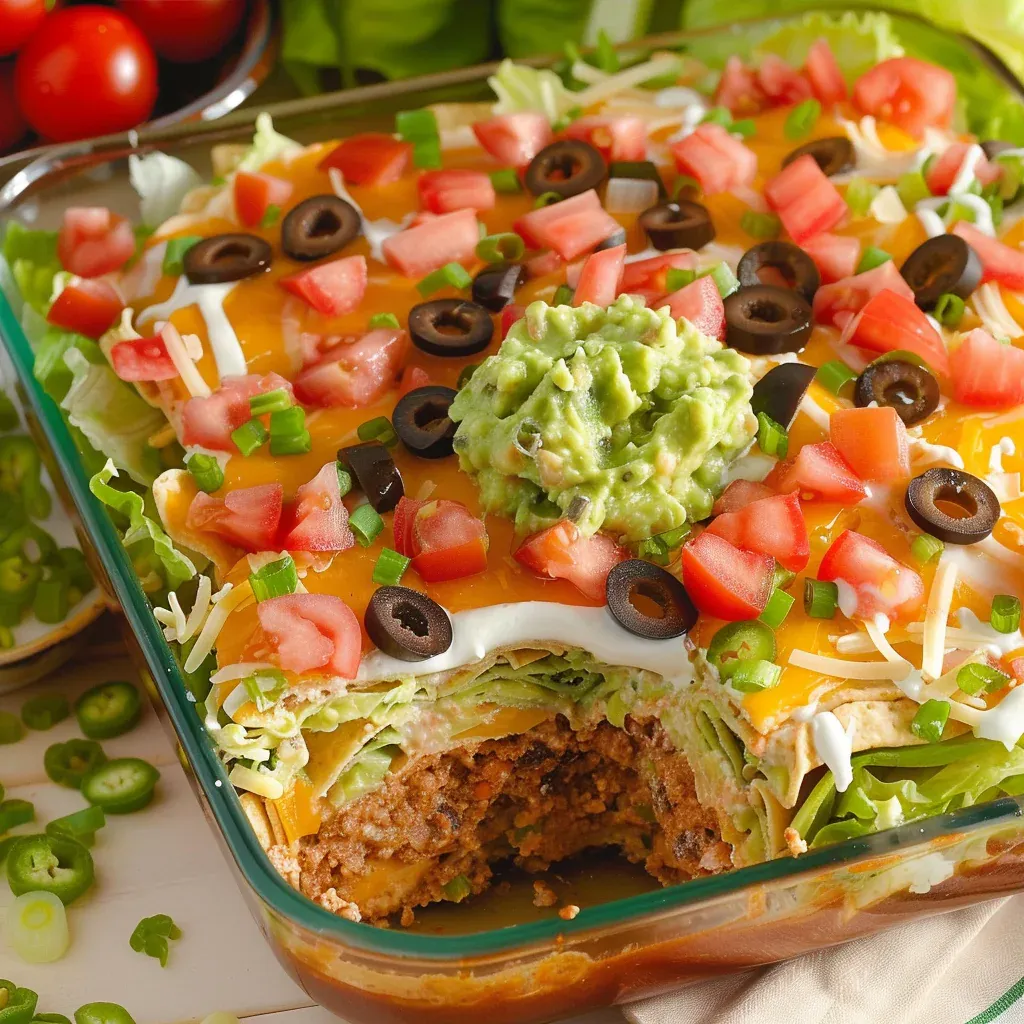 Best 7 Layer Dip Recipe for Game Day - Recipe Image