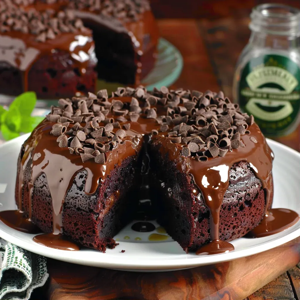 Baileys Irish Cream Chocolate Cake (With Baileys Buttercream!) - Recipe Image