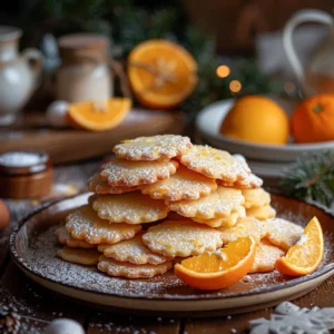 Soft Orange Sugar Cookies for Cozy Winter Baking - Recipe Image