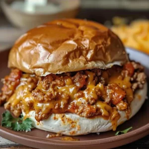 Cajun Chicken Sloppy Joes with Creamy Cheese Sauce (Easy Weeknight Dinner) - Recipe Image