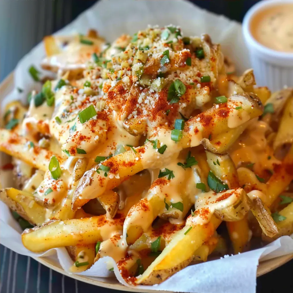 Louisiana Voodoo Fries (Wingstop Copycat) – Crispy, Cheesy & Loaded - Recipe Image