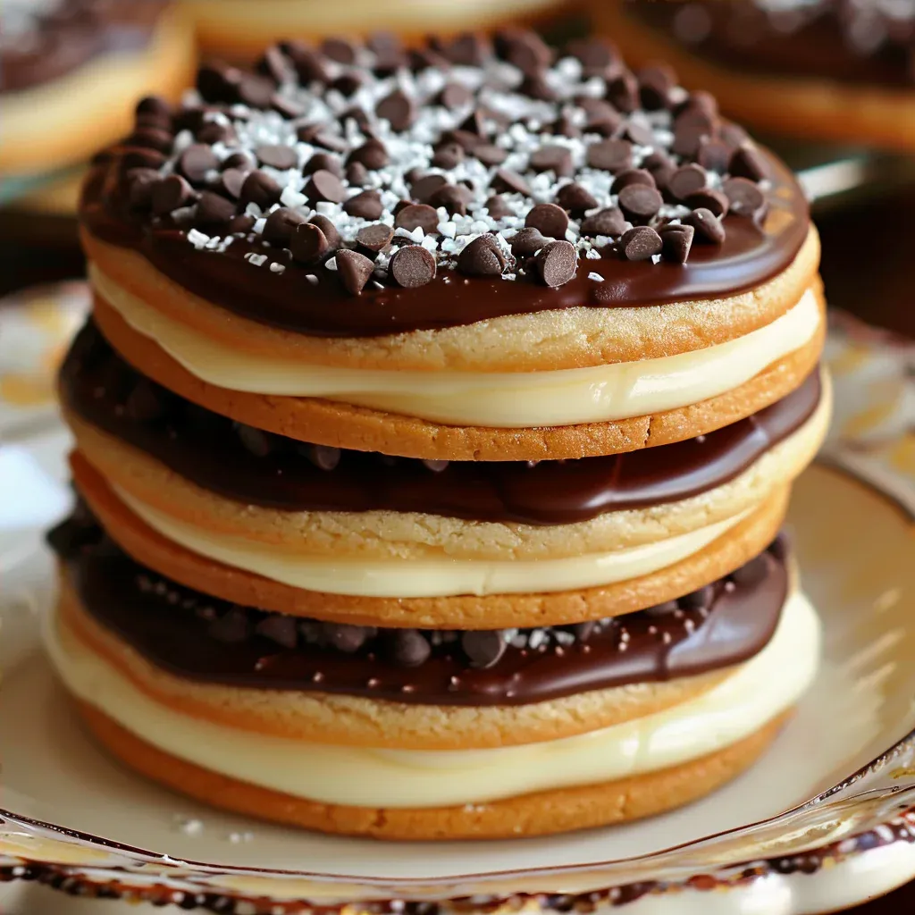 Easy Boston Cream Pie Cookies You’ll Want Every Week - Recipe Image