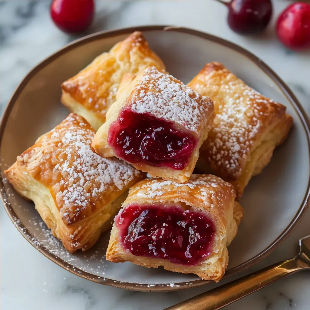 Easy Cherry Pie Bites – Perfect Mini Dessert for Any Occasion - Recipe Image