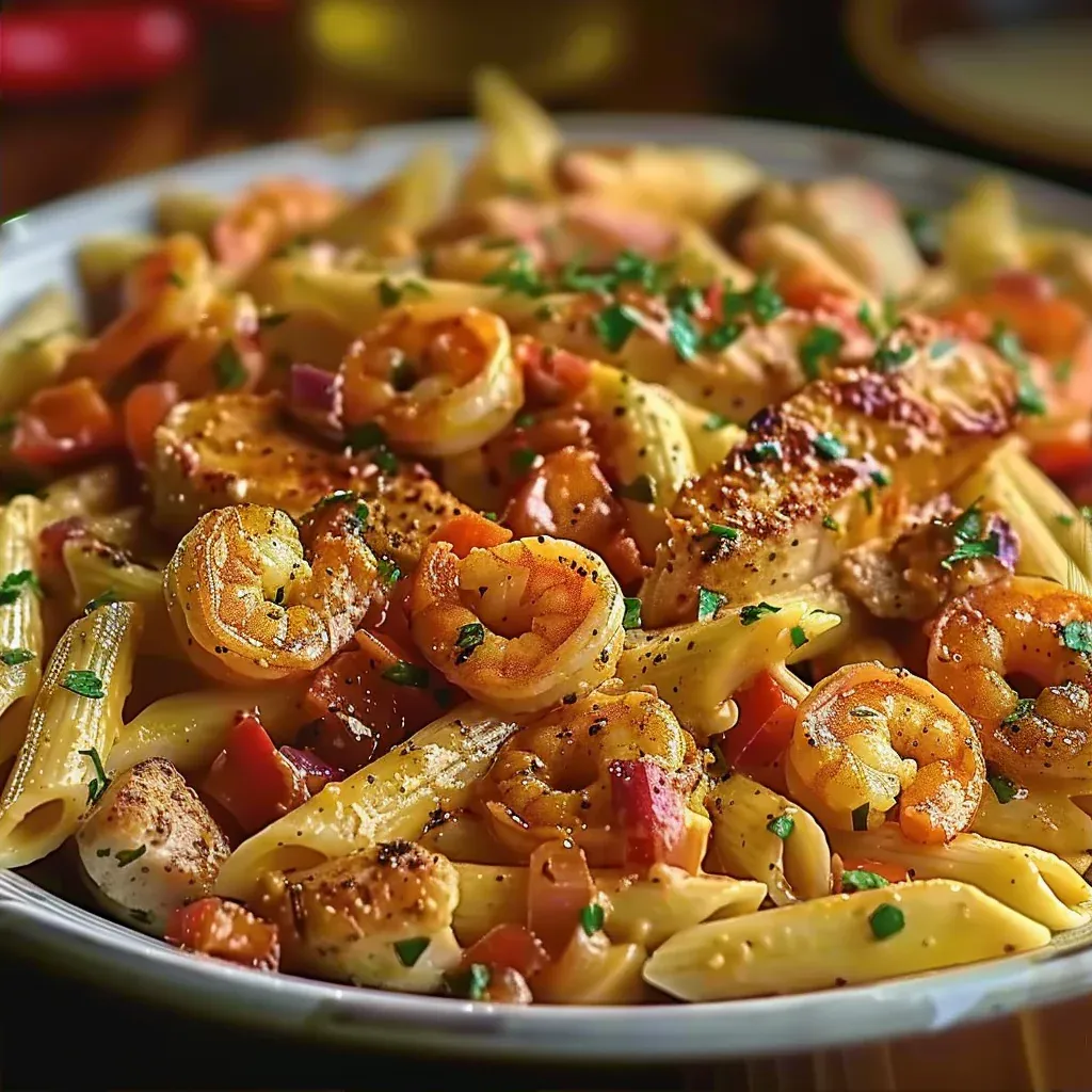 Cajun Mardi Gras Pasta Loaded with Bold Flavor - Recipe Image