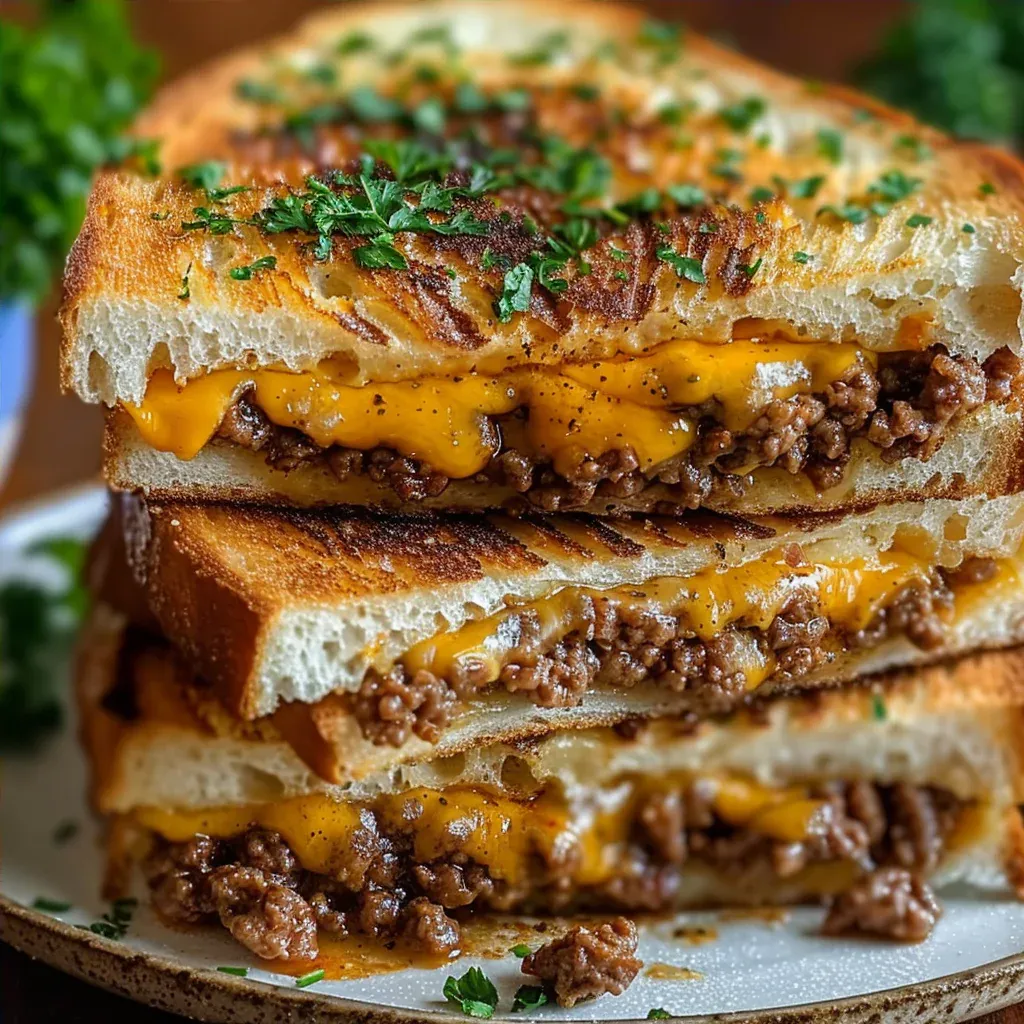 Ultimate Cheesy Ground Beef Melt You’ll Crave Every Week - Recipe Image
