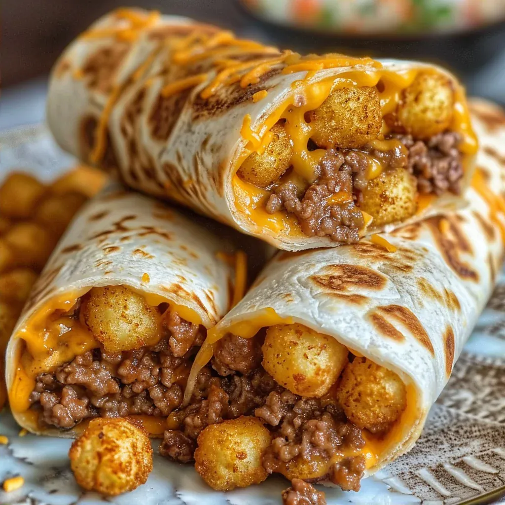 Crispy Cheesy Potato Burritos You’ll Crave Every Night - Recipe Image