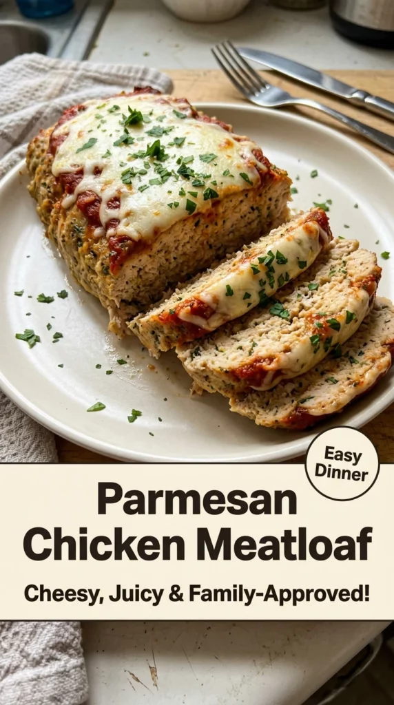Parmesan Chicken Meatloaf Recipe You'll Make Again - Recipe Image