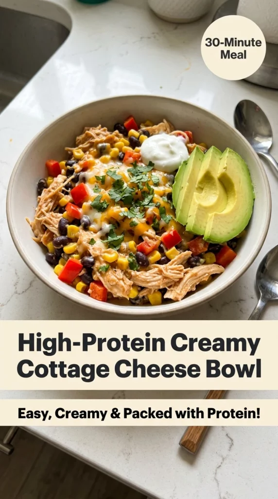 High-Protein Creamy Cottage Cheese Bowl You’ll Crave Every Day - Recipe Image
