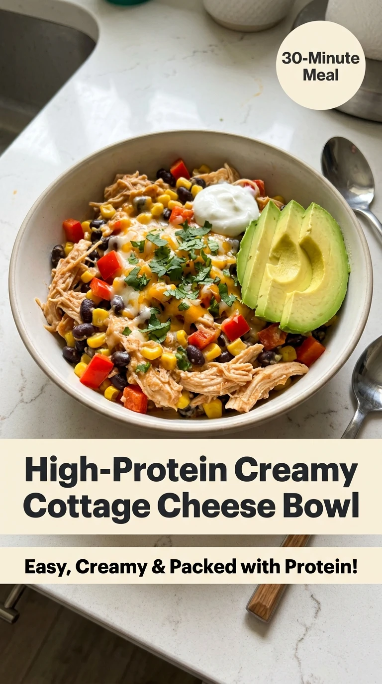 High-Protein Creamy Cottage Cheese Bowl You’ll Crave Every Day - Recipe Image