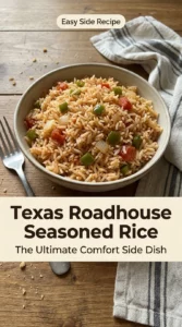 Texas Roadhouse Seasoned Rice Copycat Recipe Everyone Loves - Recipe Image